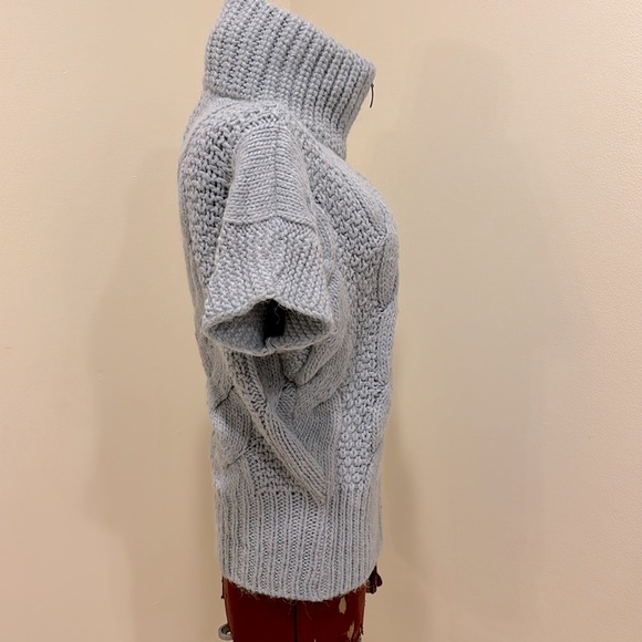 Powder Blue Knitted Sweater - Picture 3 of 8